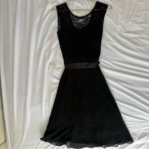 Berry Love Bodycon Skater Mini Black Dress Women’s XL